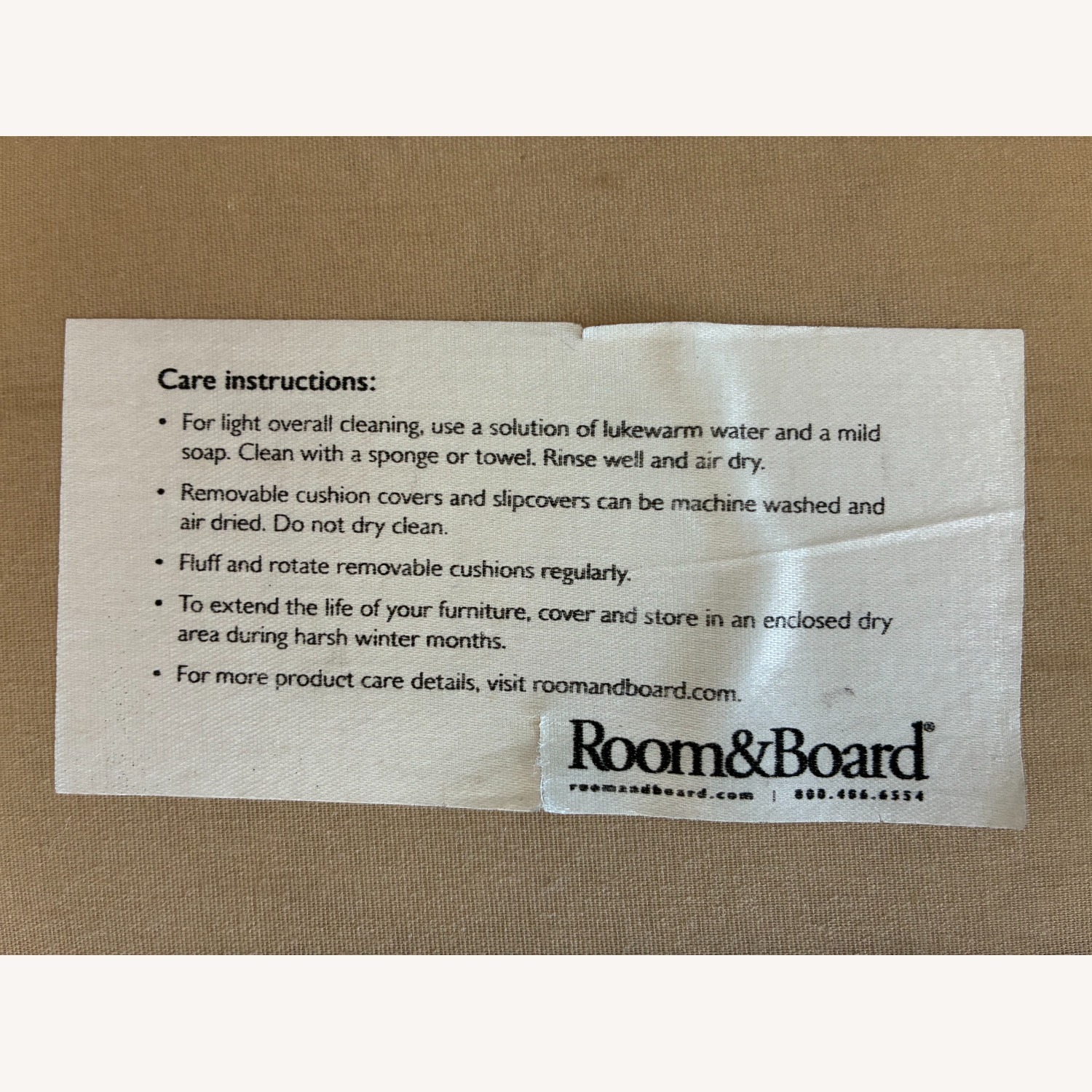 Room & Board Jasper 86" Sofa in Dawson Cement - image-7