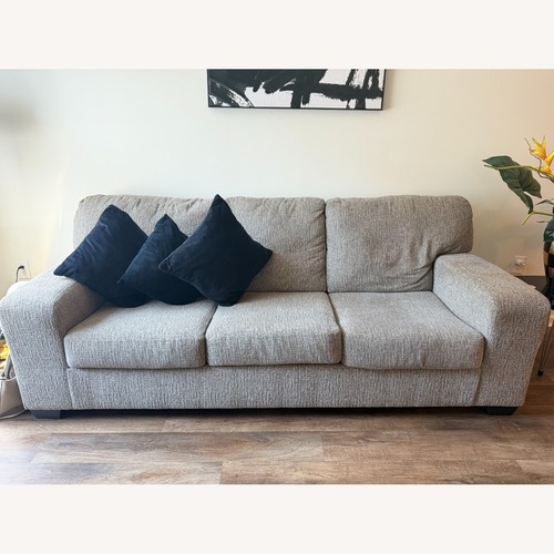 Used Light Gray 3+ Seater Sofa for sale on AptDeco