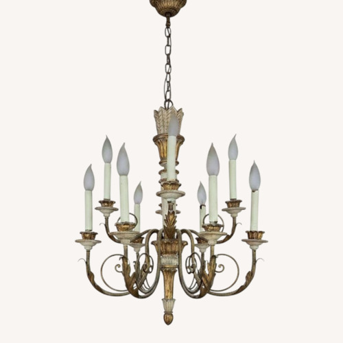 Used Large 12-Light French Country / Vintage Chandelier for sale on AptDeco