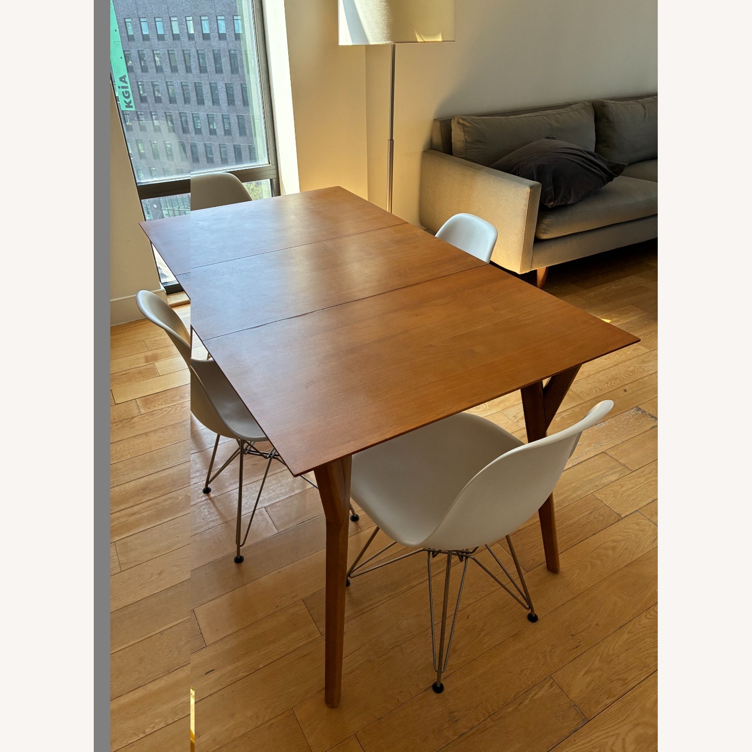 West Elm Mid-Century Walnut Wood Dining Table - image-2