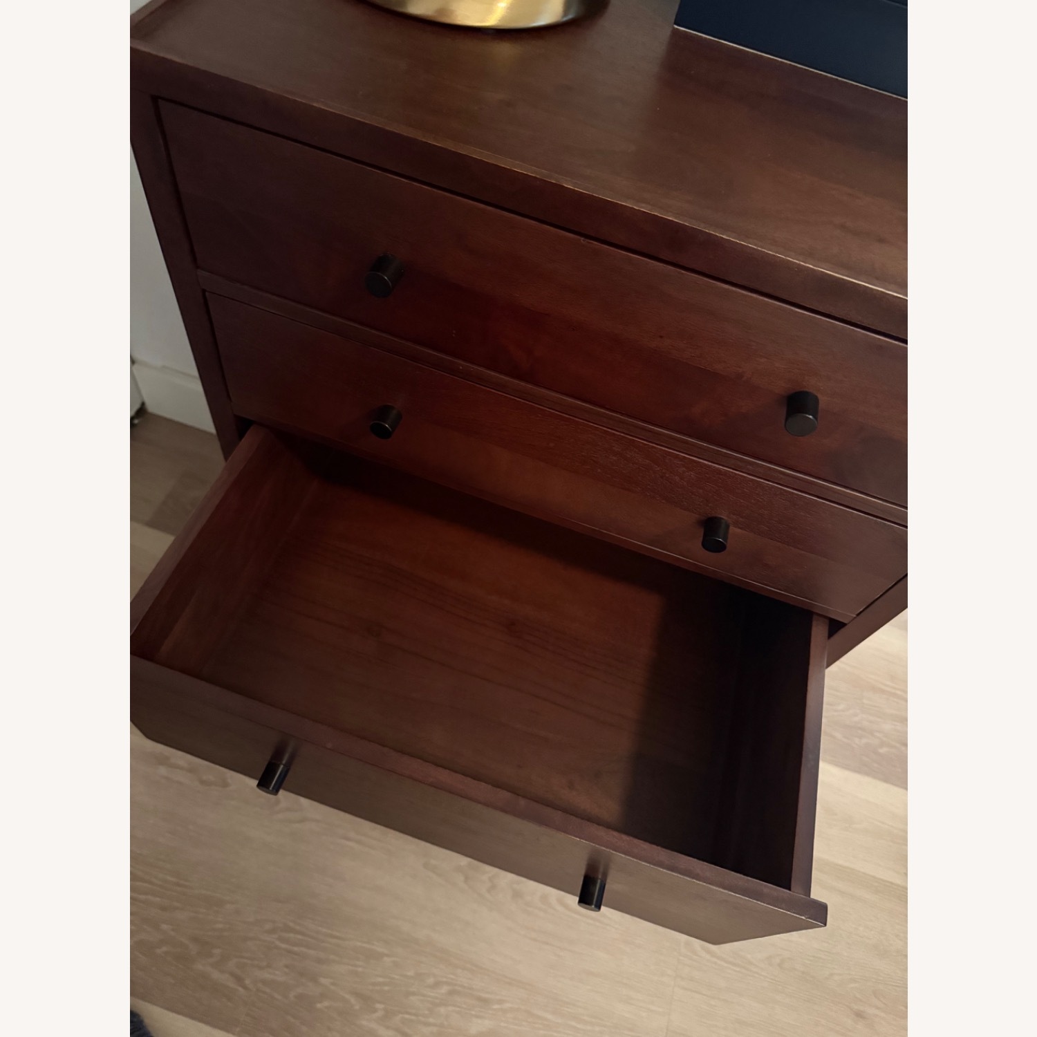 Pottery Barn Dark Brown Wood Dresser - image-3