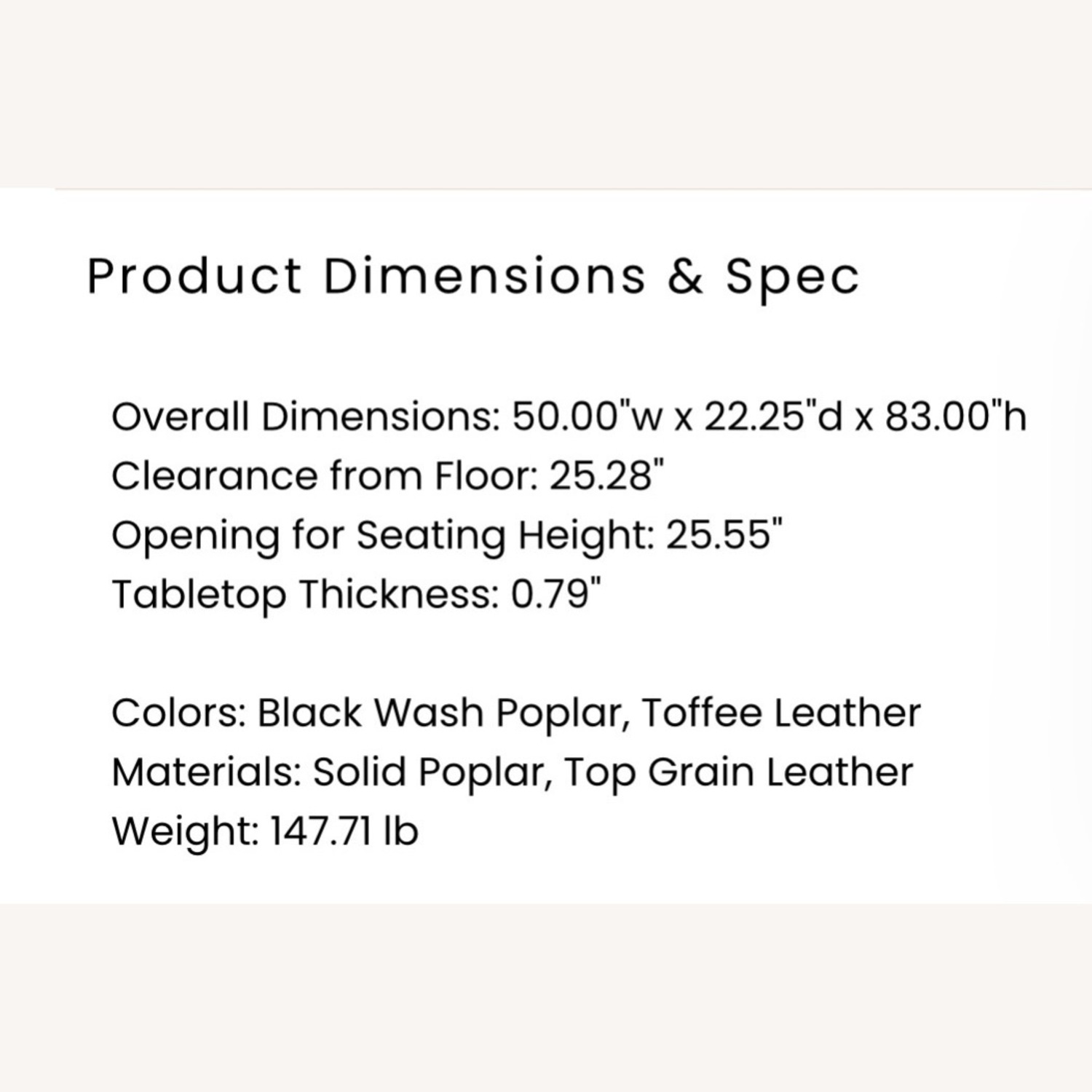 Four Hands Trey Modular Wall Desk Black Wash Poplar - image-5