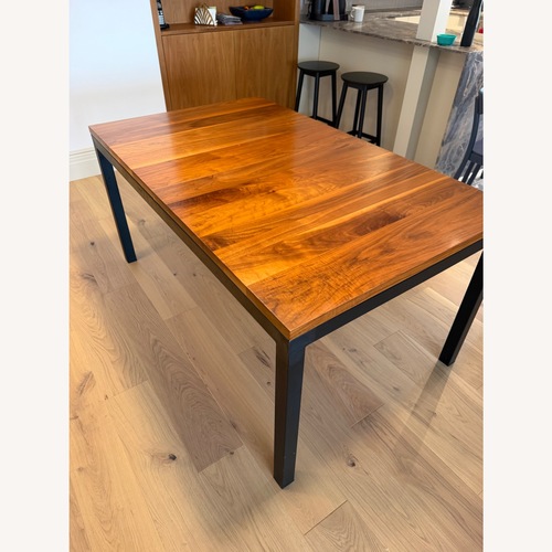 Used Room & Board Extendable Parsons Dining Table for sale on AptDeco