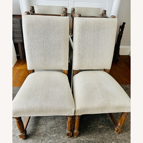 Used Set of 6 Ambella Home Upholstered Dining Chairs for sale on AptDeco
