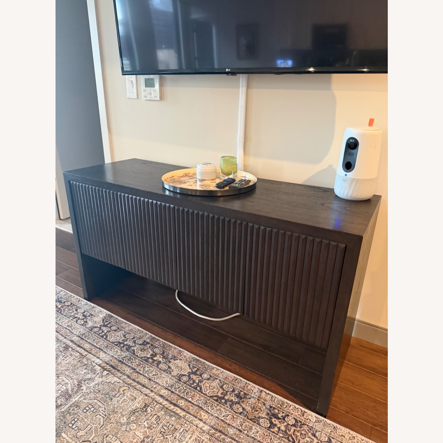 CB2 Wood Media Storage - image-2