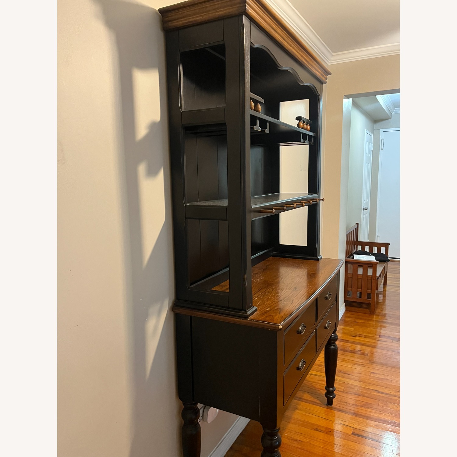 Black Wood Sideboard - image-3