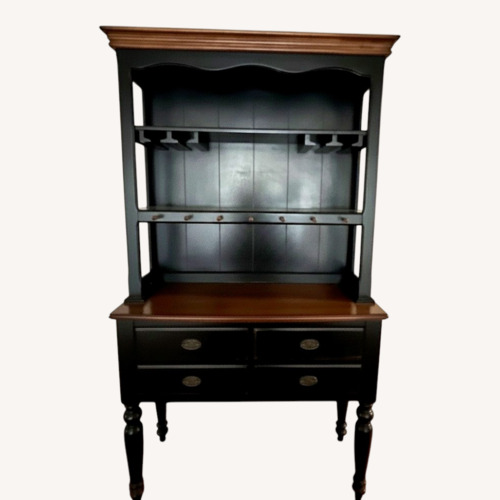 Used Black Wood Sideboard for sale on AptDeco