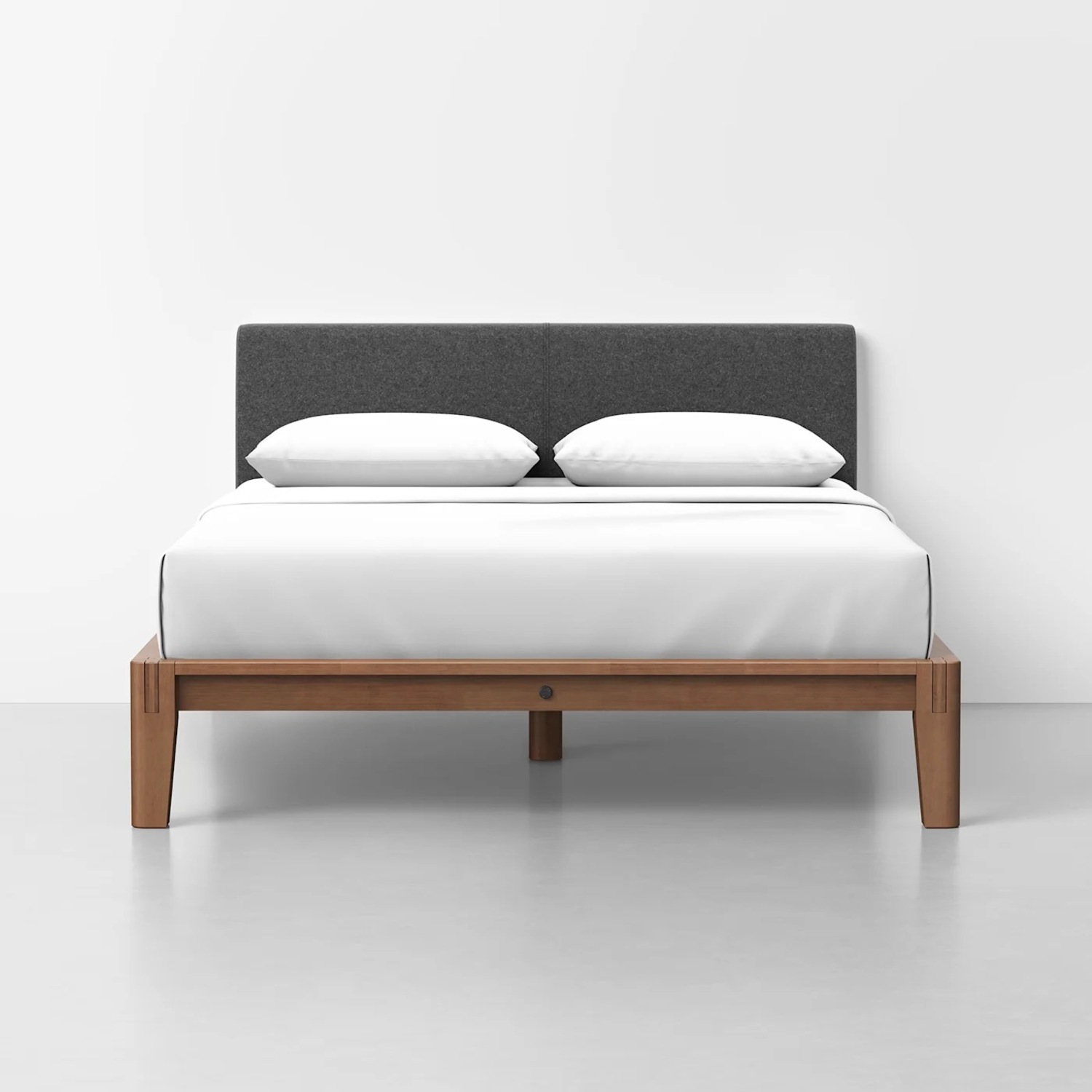 Thuma Walnut Wood King Bed - image-1