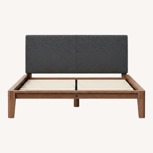 Used Thuma Walnut Wood King Bed for sale on AptDeco