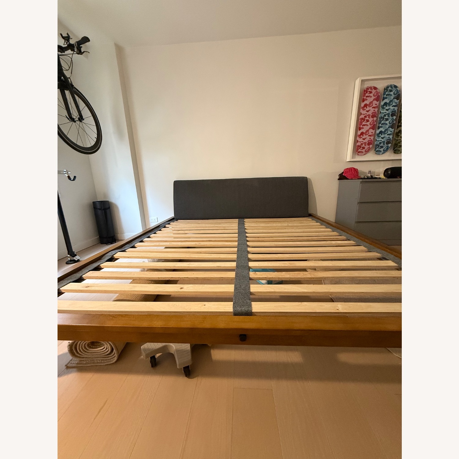 Thuma Walnut Wood King Bed - image-2