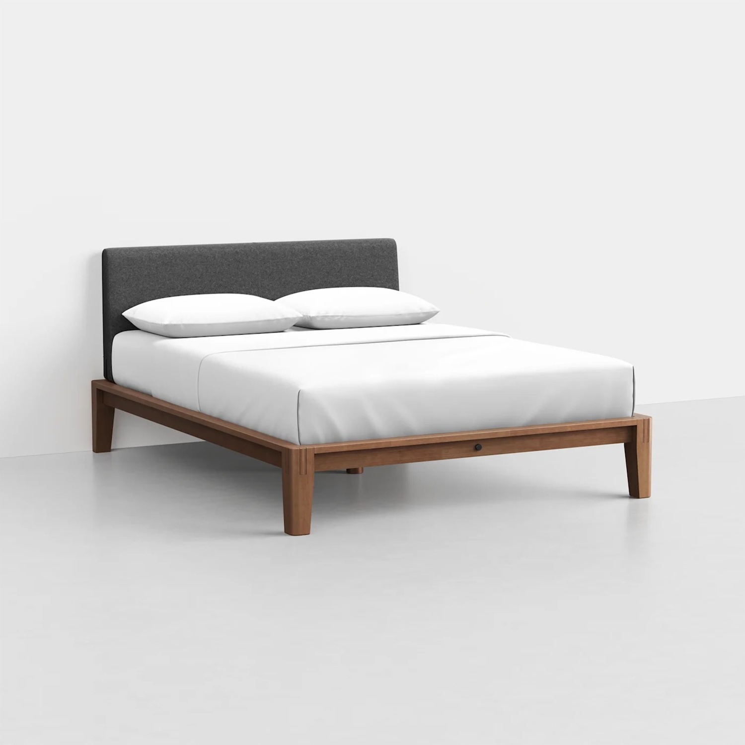 Thuma Walnut Wood King Bed - image-5