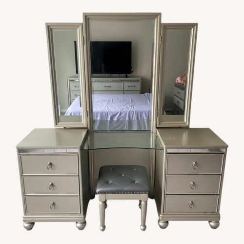 Used Silver Dresser for sale on AptDeco