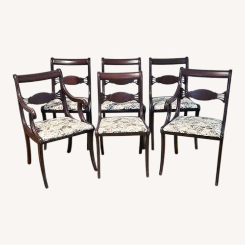 Used Kindel Furniture Style Regency Mahogany Chairs for sale on AptDeco