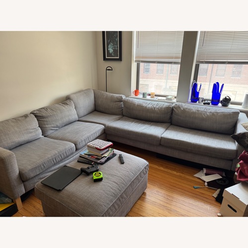 Used IKEA Light Gray 3+ Piece Sectional for sale on AptDeco