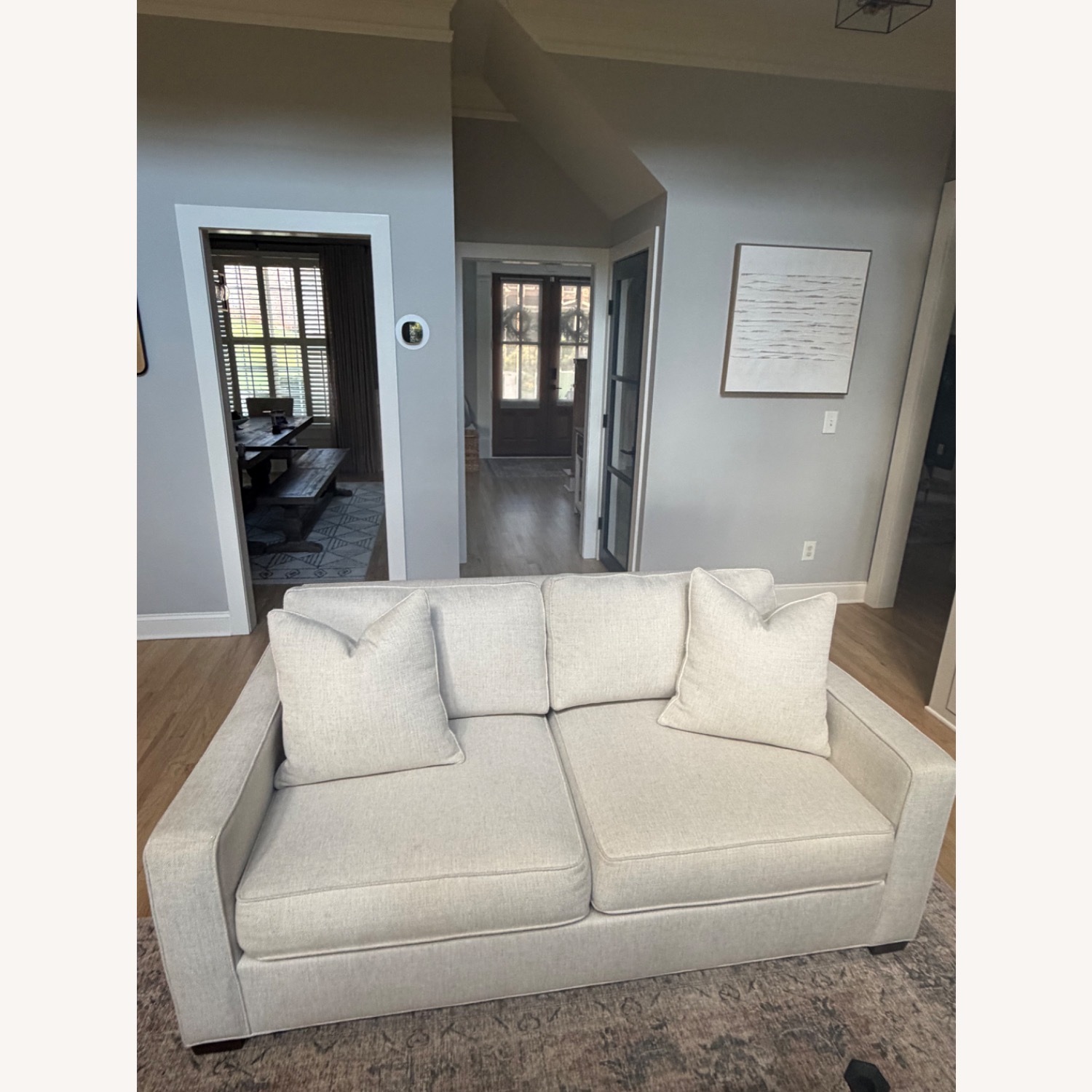 Ethan Allen Spencer Track Arm Sofas 2 - image-5