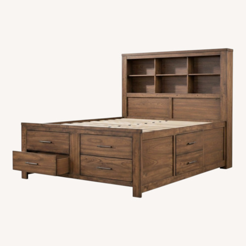 Used Wayfair Loon Peak Storage Platform Bed  for sale on AptDeco