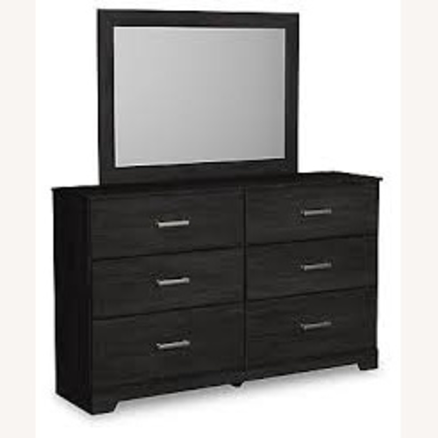 Ashley Hollymount Dark Brown Wood Floor Mirror - image-4