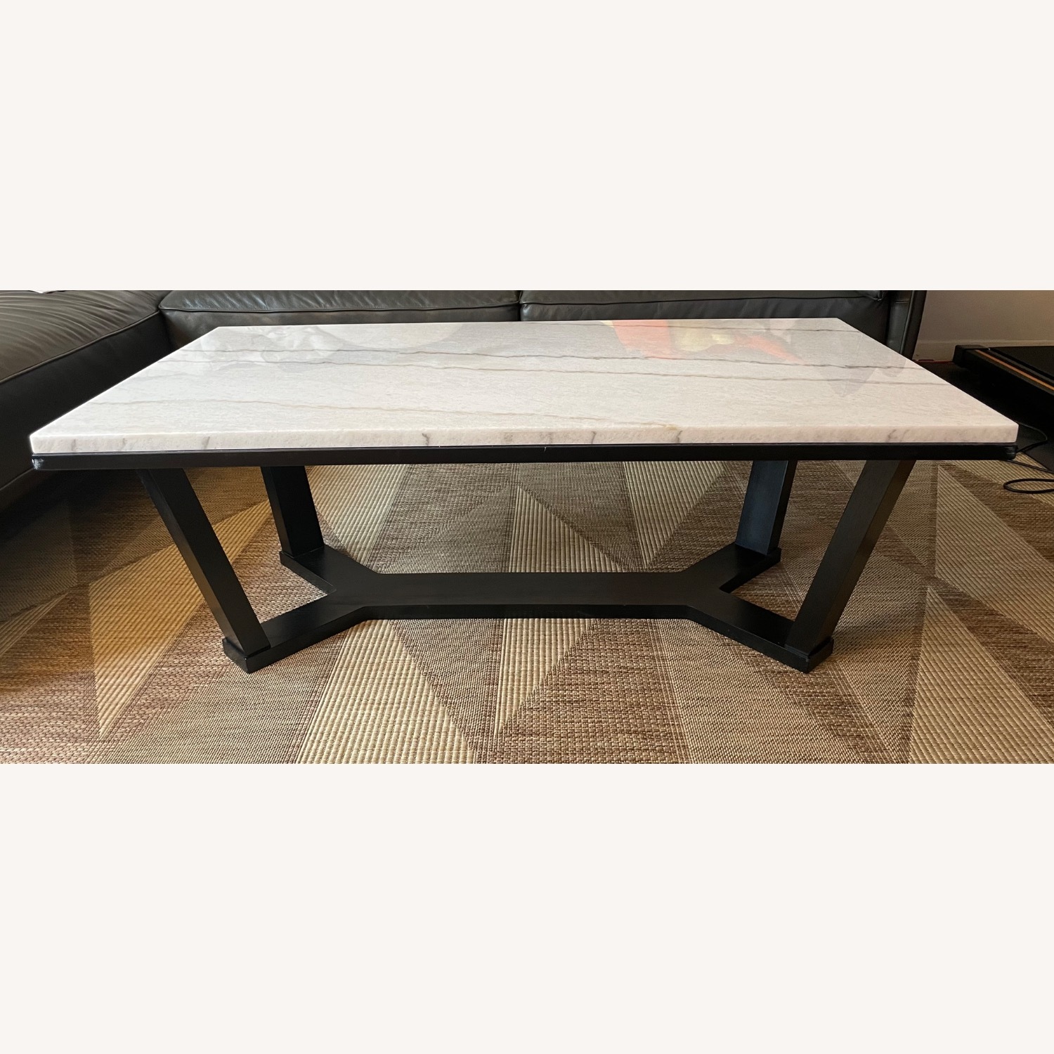 Signature Design Marble Coffee Table - image-1