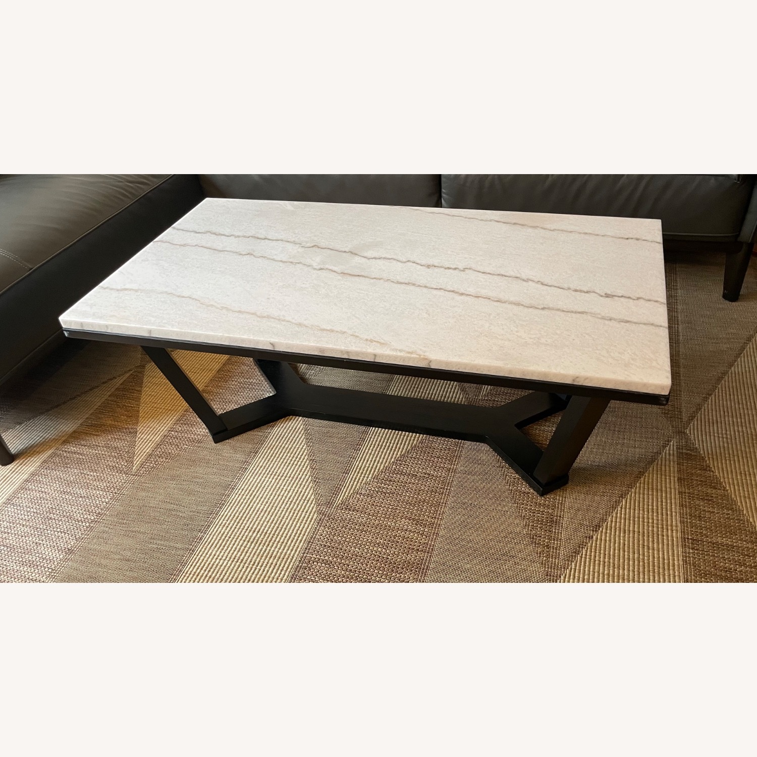 Signature Design Marble Coffee Table - image-2