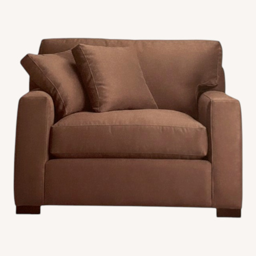 Used Crate & Barrel Axis Fabric Armchair for sale on AptDeco