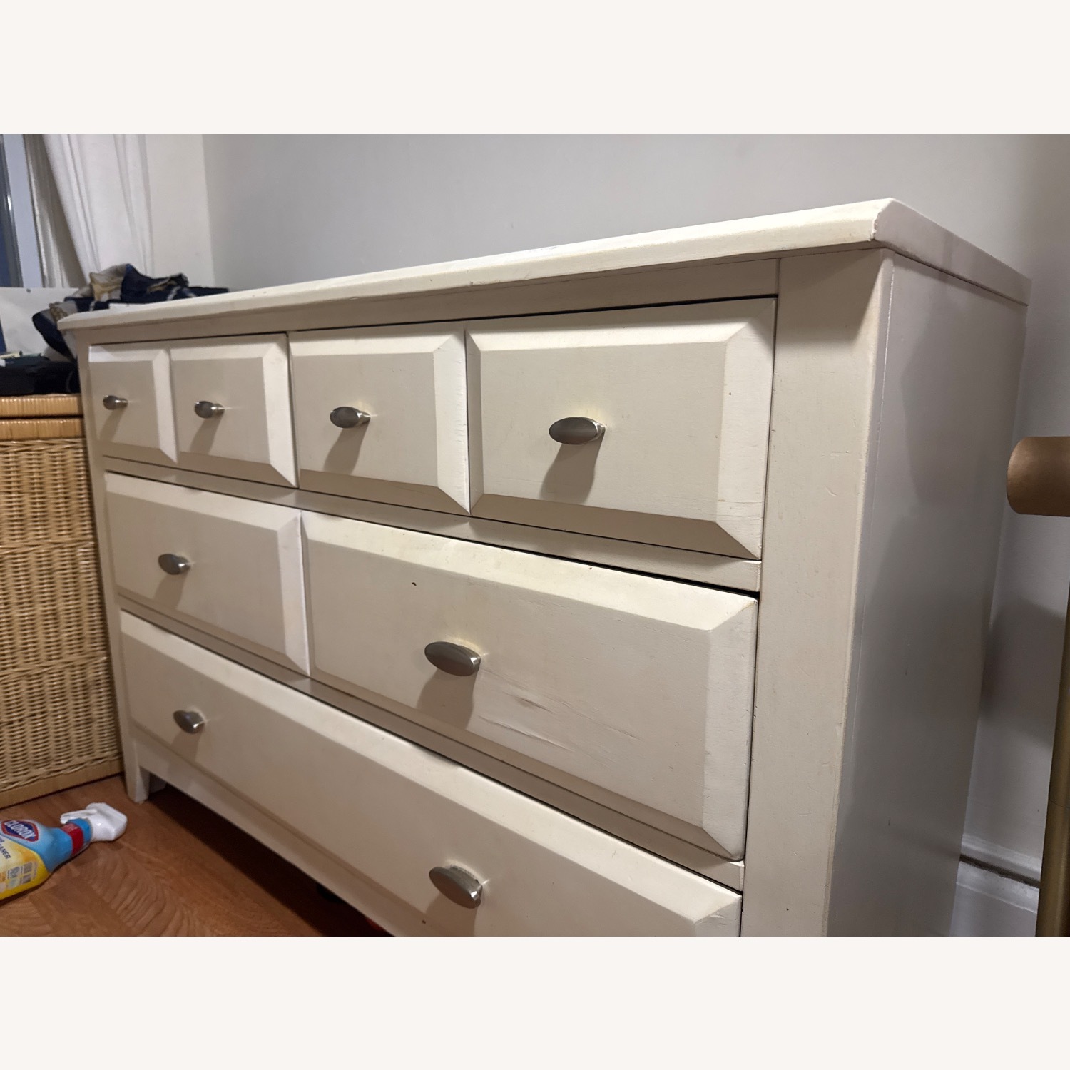 White Wood Dresser - image-3