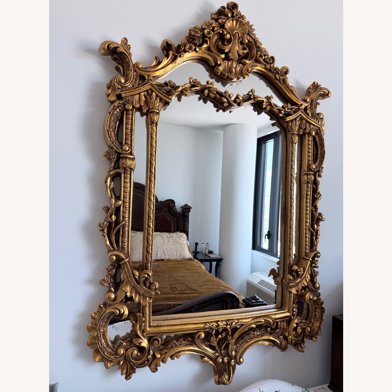 Vintage Gold Mirror - image-3