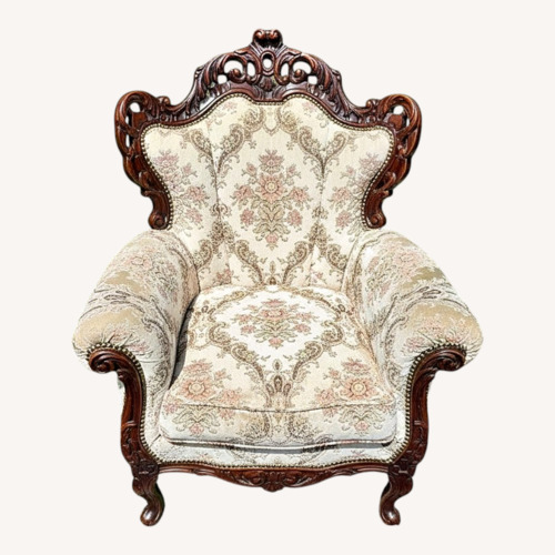 Used Fabric Chair and a Half for sale on AptDeco