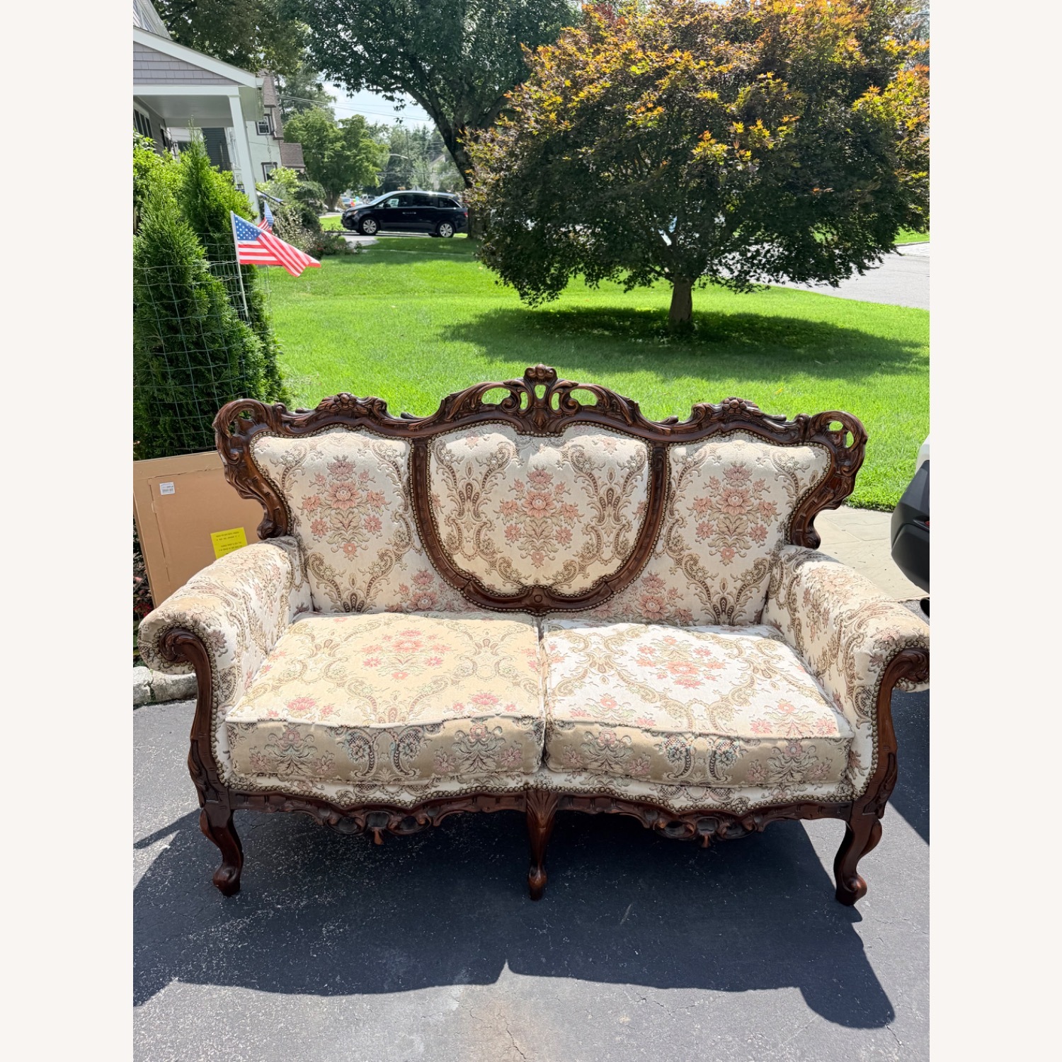 Fabric Chair and a Half - image-3