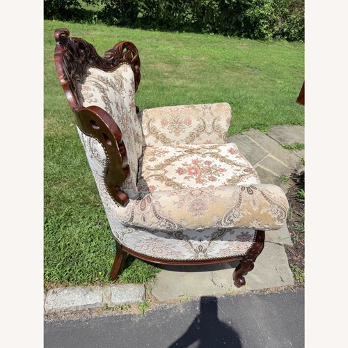 Used Fabric Chair and a Half for sale on AptDeco