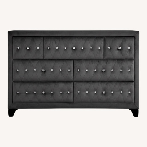 Used Wayfair Rhinestone Velvet Dresser for sale on AptDeco