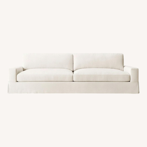 Used Restoration Hardware Maxwell White 3+ Seater Sofa for sale on AptDeco