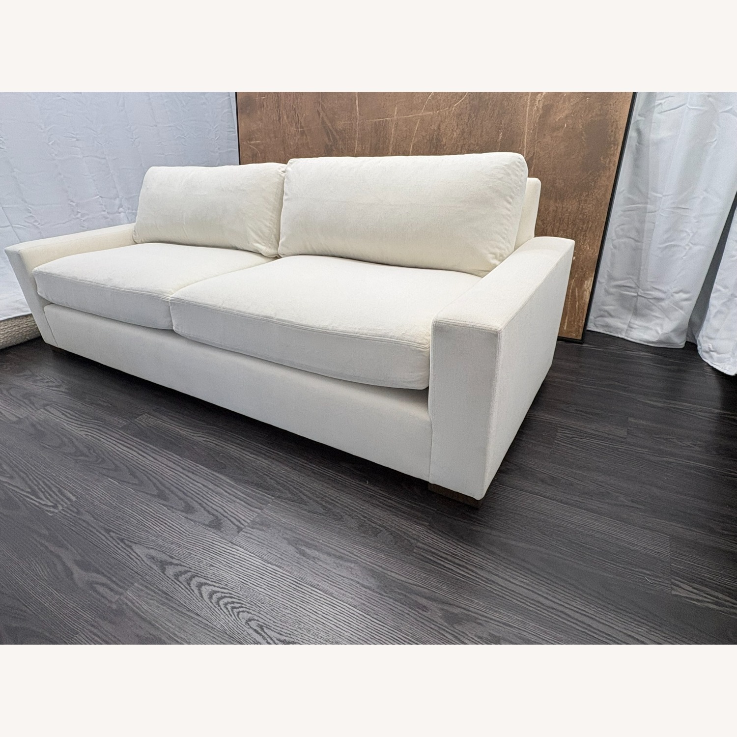 Restoration Hardware Maxwell White 3+ Seater Sofa - image-19