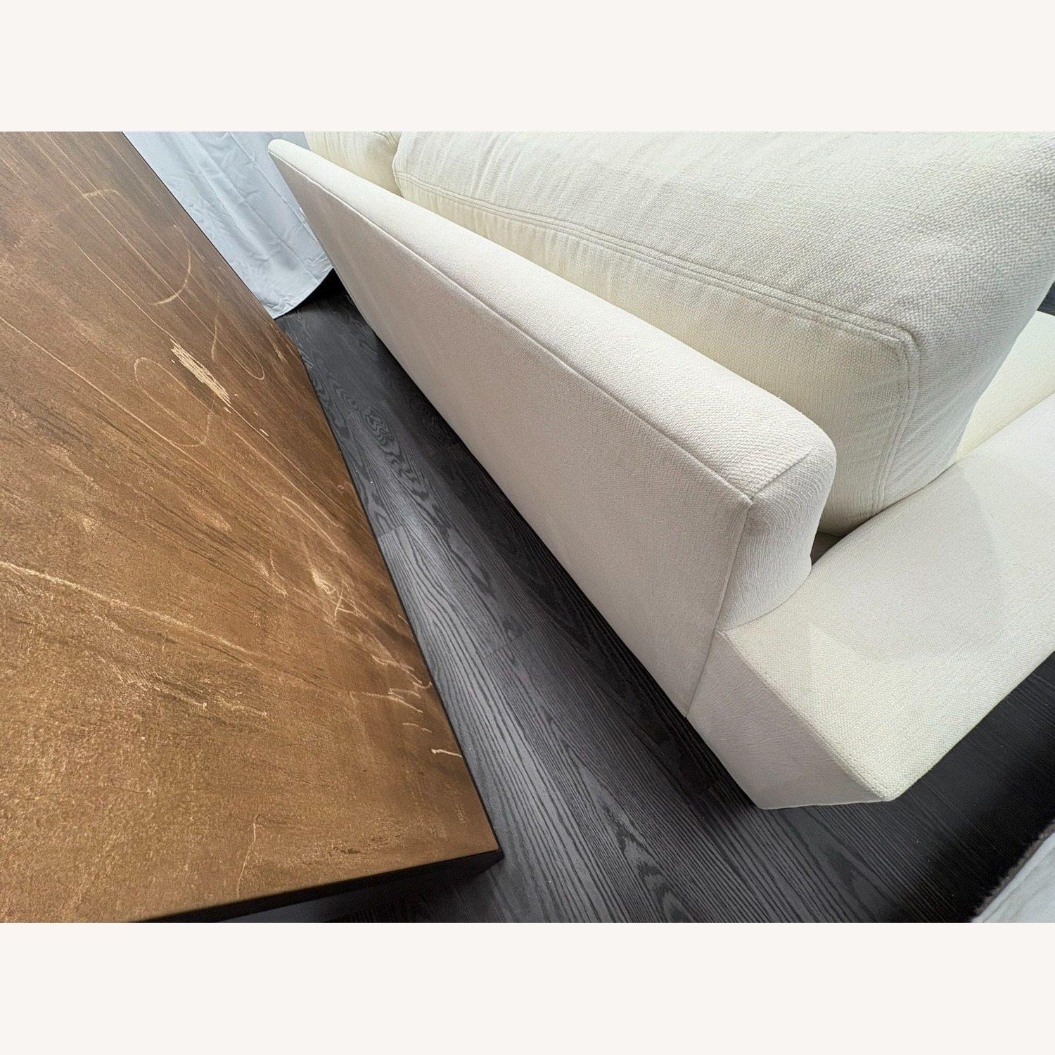 Restoration Hardware Maxwell White 3+ Seater Sofa - image-10
