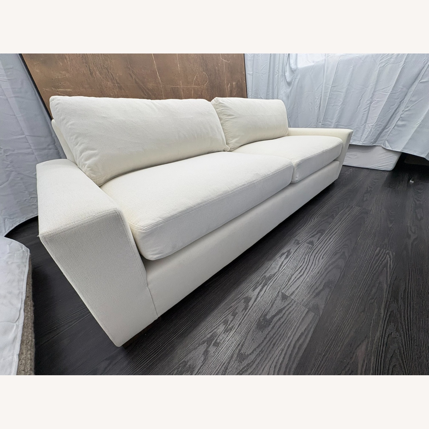 Restoration Hardware Maxwell White 3+ Seater Sofa - image-20