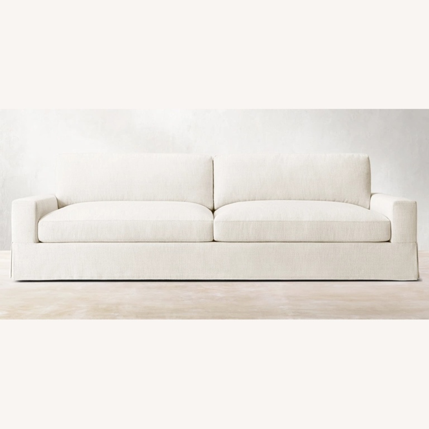 Restoration Hardware Maxwell White 3+ Seater Sofa - image-26