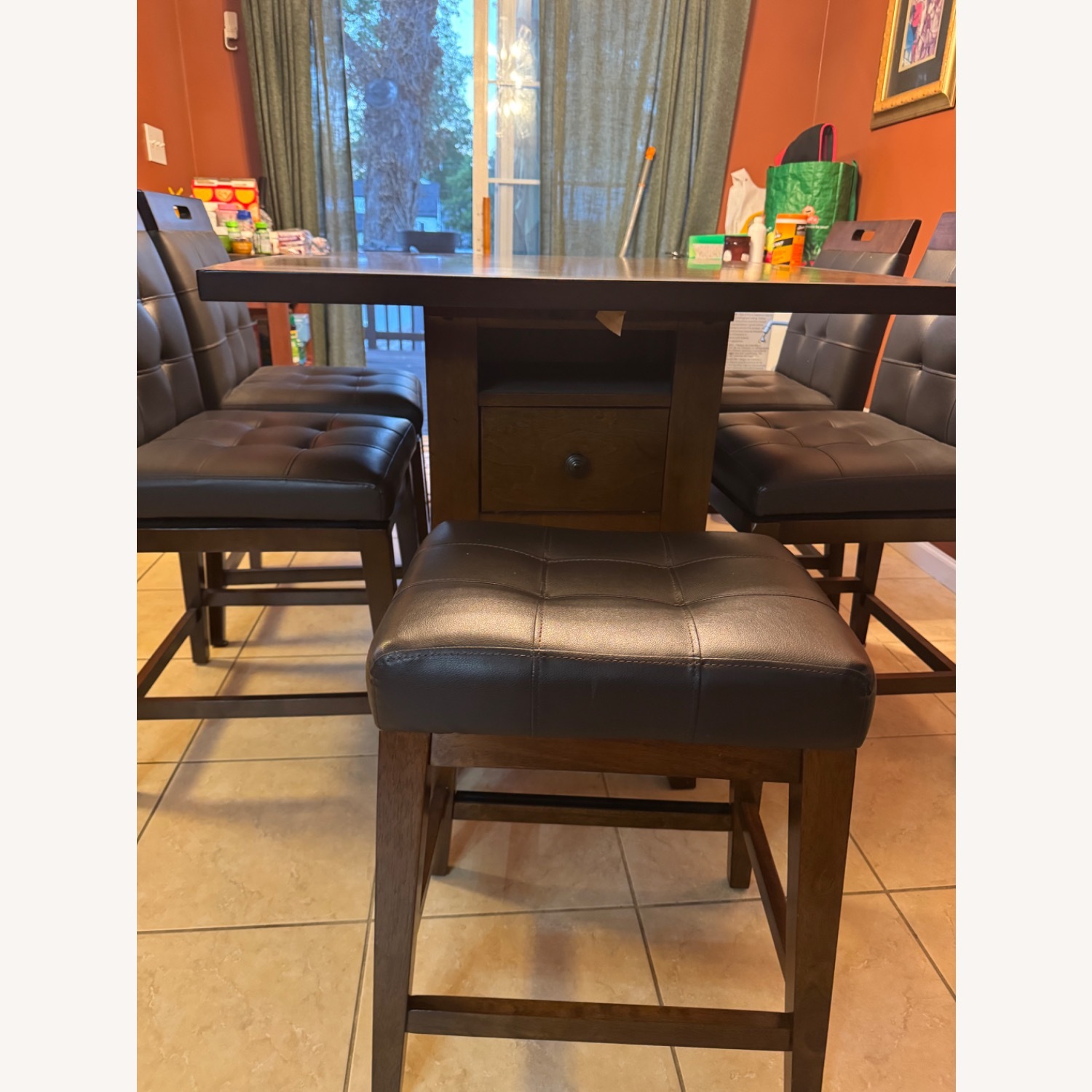 Raymour & Flanigan Danfield Counter-Height Dining Set - image-7