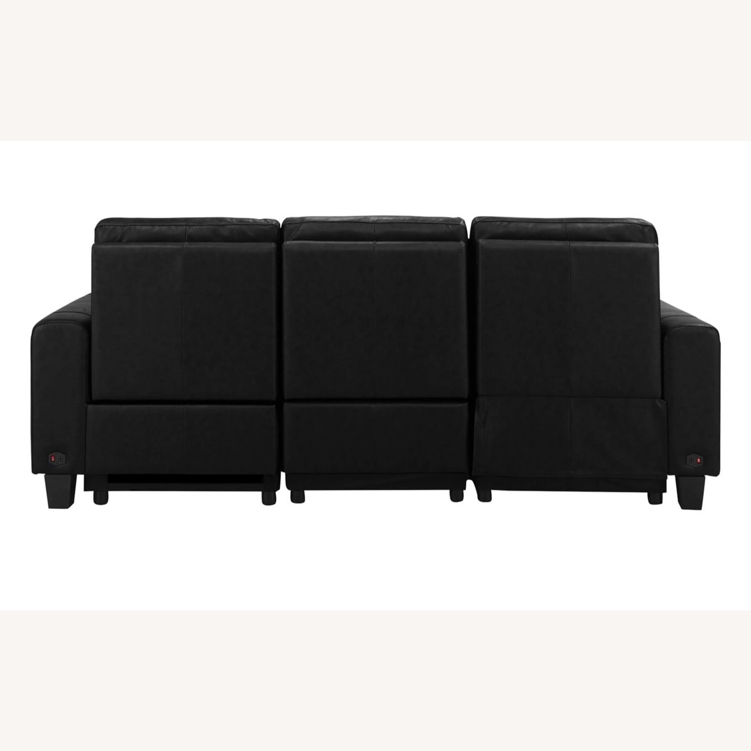 Raymour & Flanigan Power Reclining Sectional Sofa with Chaise - image-6