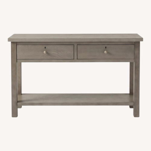 Used Pottery Barn Farmhouse Console Table for sale on AptDeco