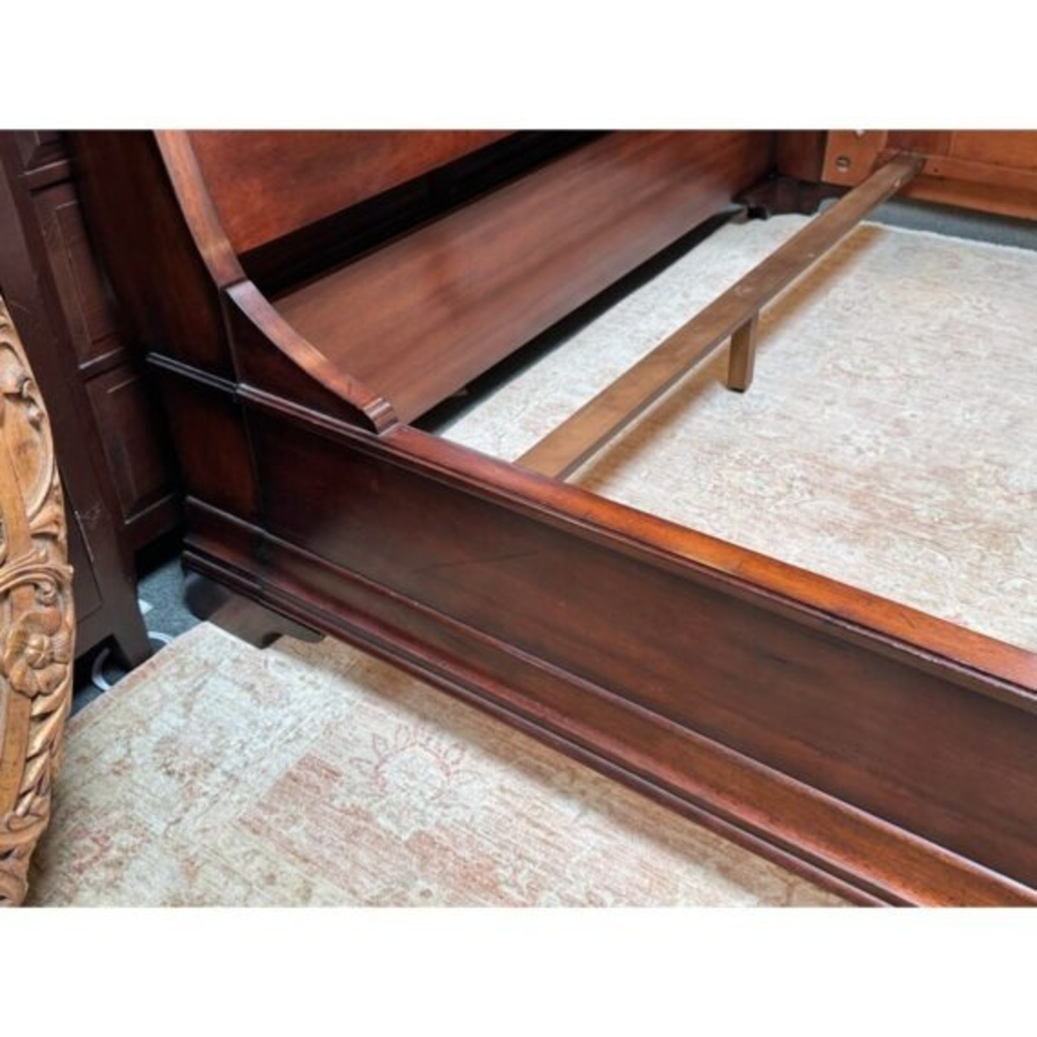 Henredon French Louis Cavalier Cherry Queen Size  - image-3