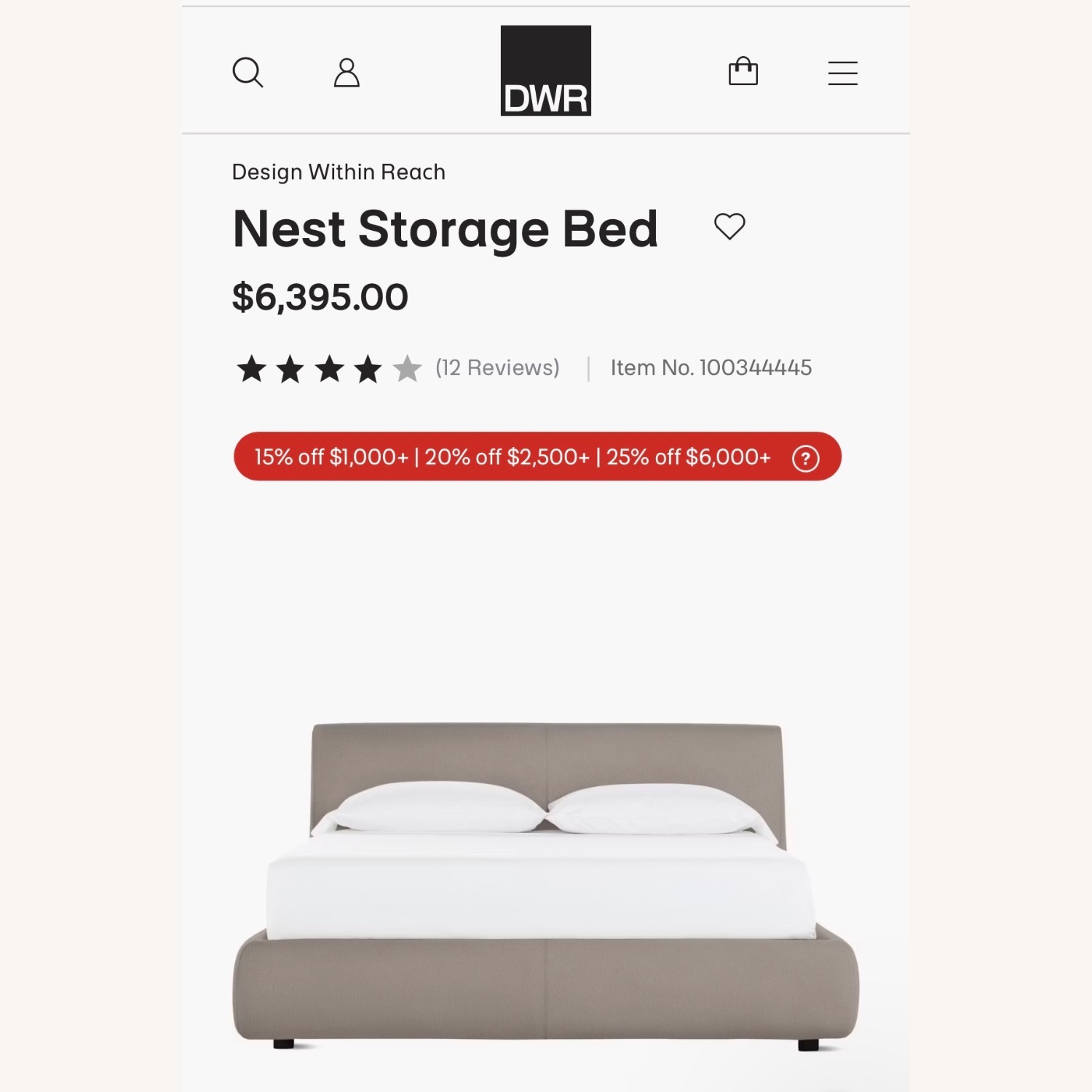 Design Within Reach Nest Bed  - image-2