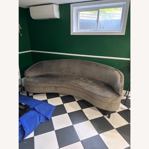 Used Lillian August Aurora Dark Gray 3+ Seater Sofa for sale on AptDeco