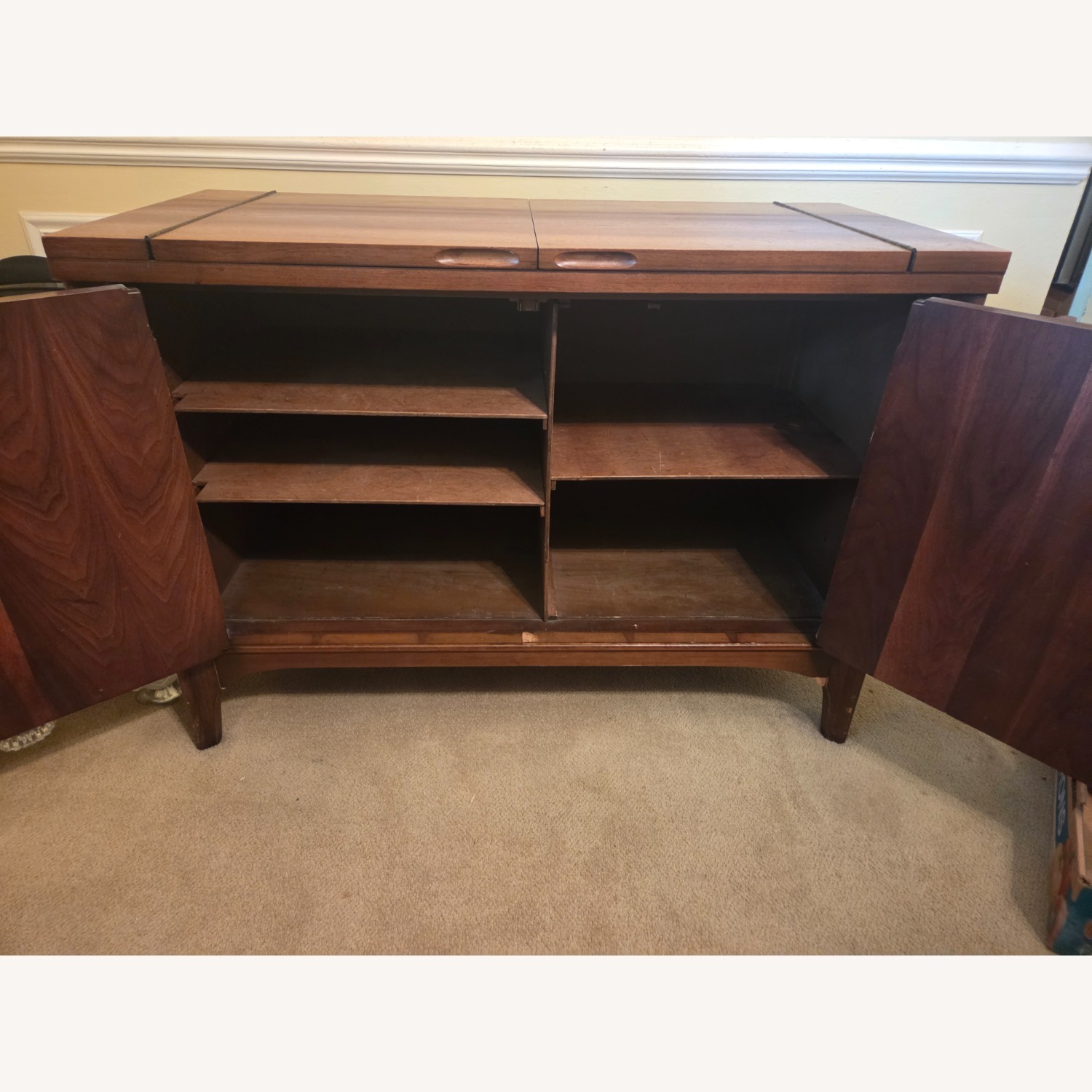 Kent Coffey Mid Century Perspecta Bar Cart - image-3