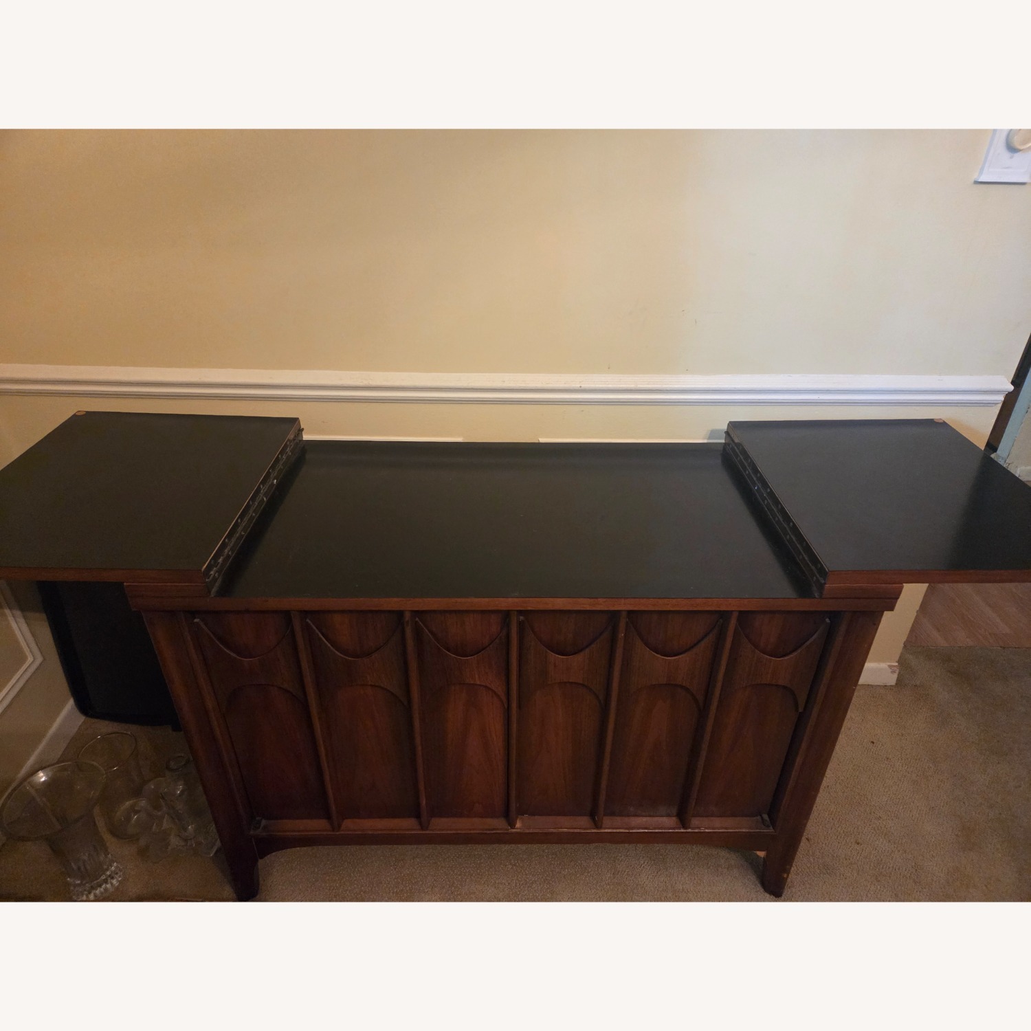Kent Coffey Mid Century Perspecta Bar Cart - image-1