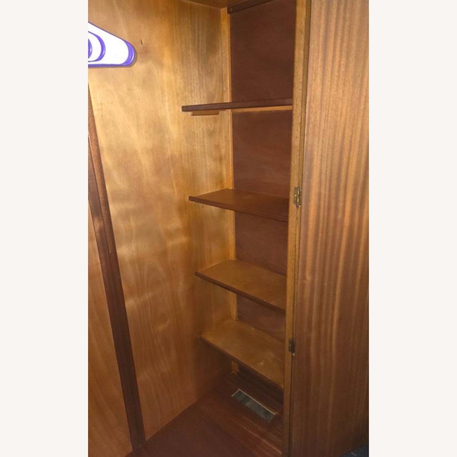 Austinsuites Antique Natural Wood Wardrobe - image-2