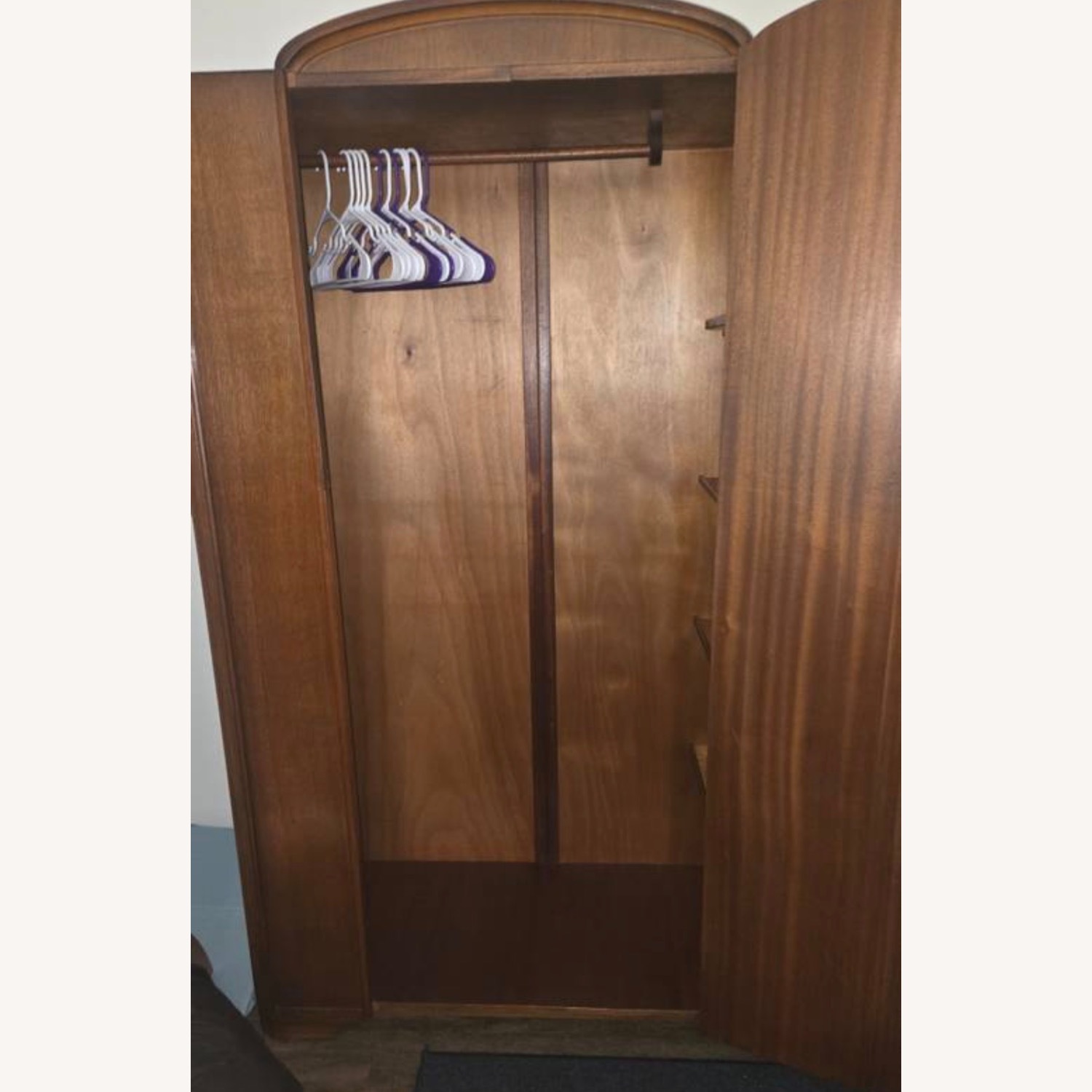 Austinsuites Antique Natural Wood Wardrobe - image-5