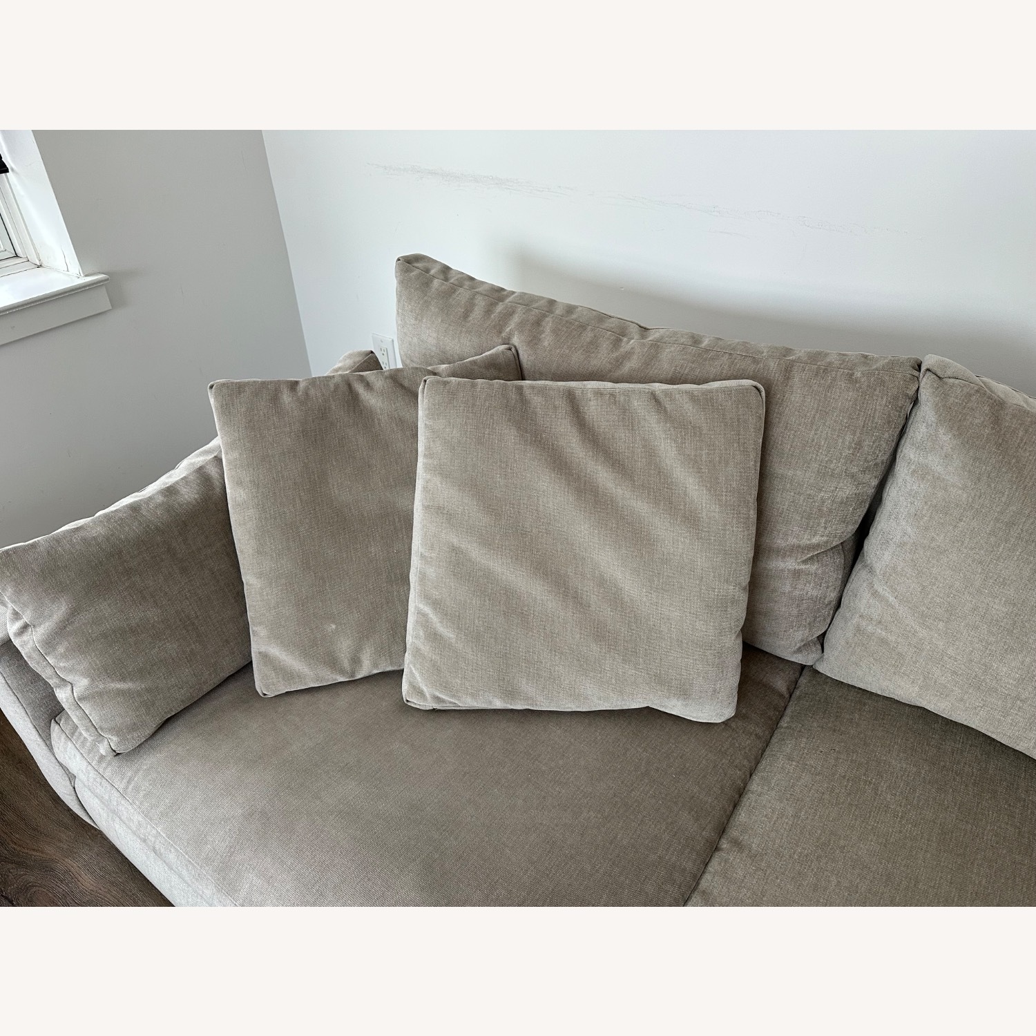 West Elm Harmony Fabric 2 Seater Sofa - image-6
