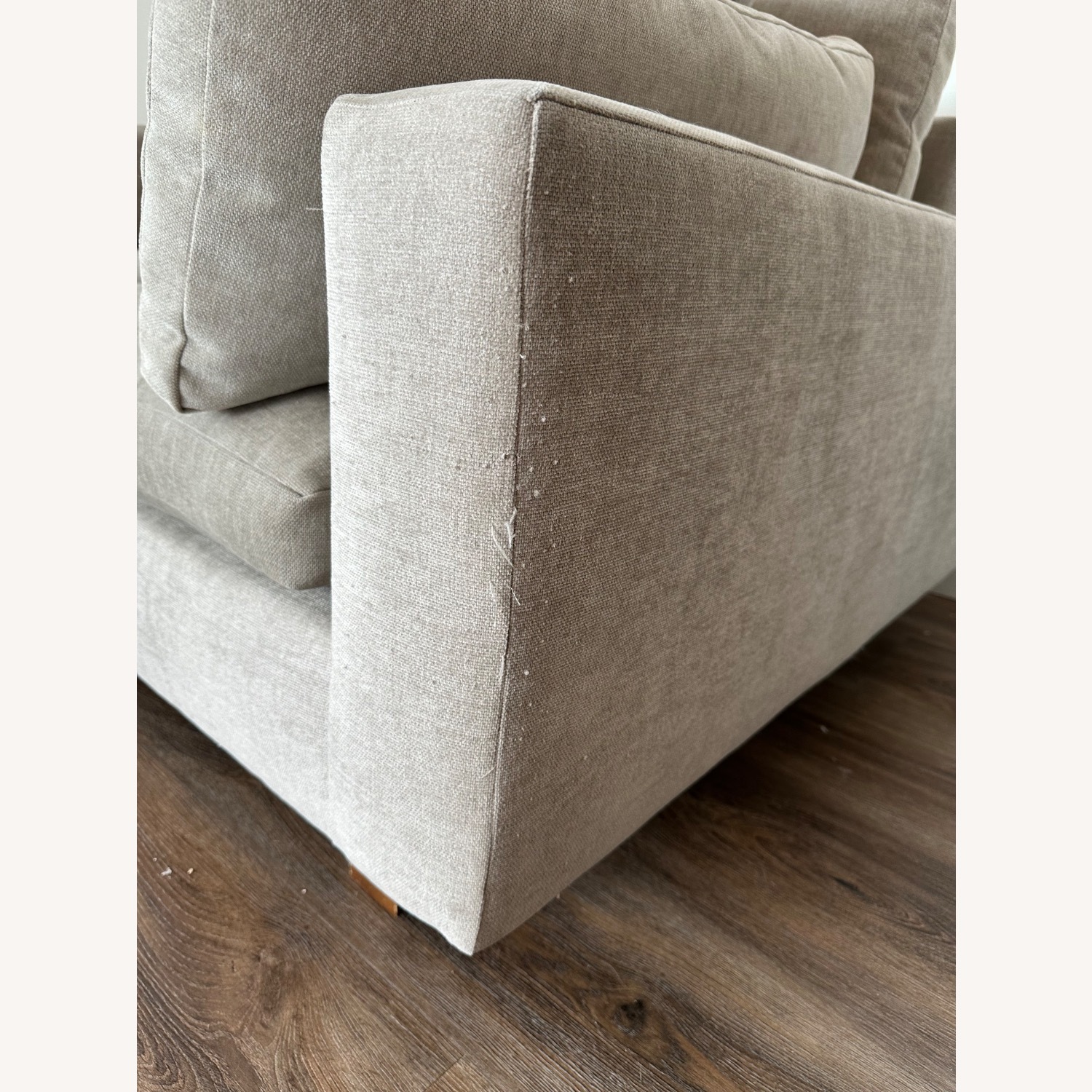 West Elm Harmony Fabric 2 Seater Sofa - image-4
