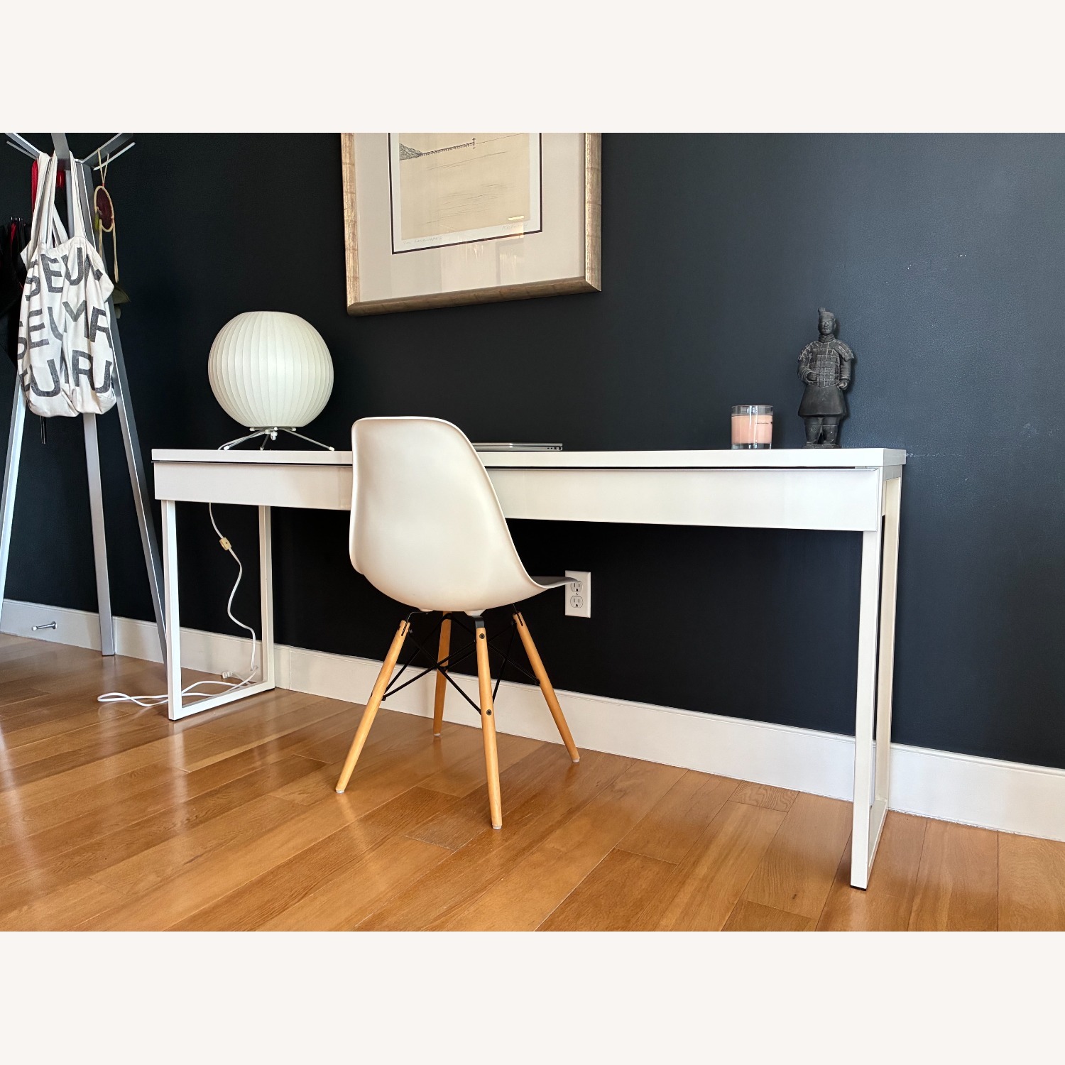 Herman Miller White Plastic Dining Chair - image-7