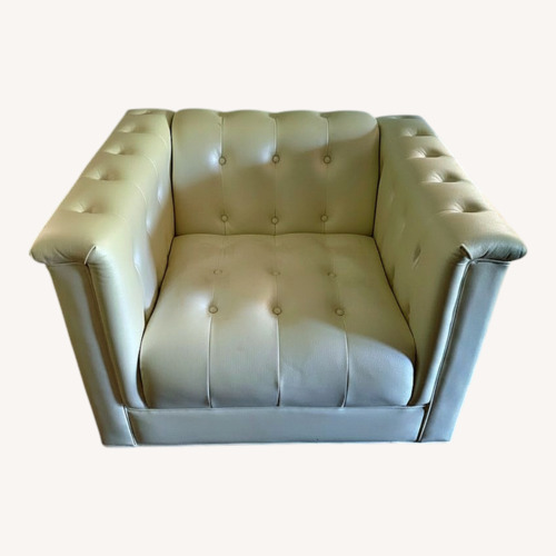 Used Tufted Club Chair for sale on AptDeco