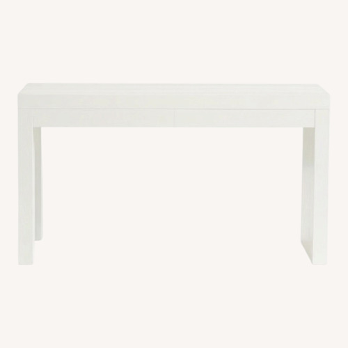 Used Pottery Barn Dillon White Desk for sale on AptDeco